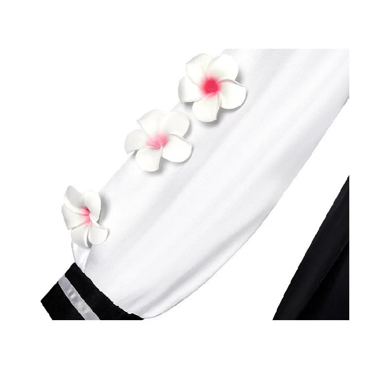 New Sakuraba Ema Cosplay Costume Wig Anime Magical Woma Witch Trial Ema School Uniform Lolita Dress Halloween Christmas Clothing