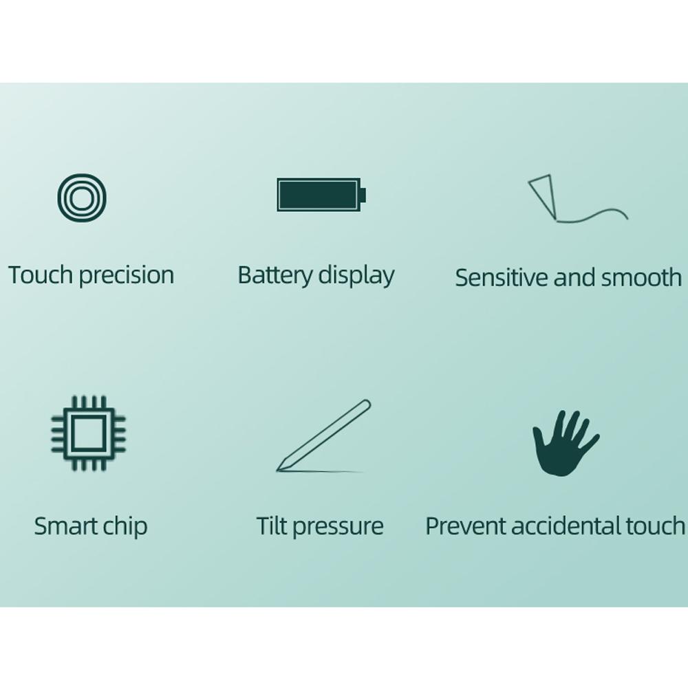 Dotykové pero YurKem pro příslušenství k tabletu iPad 2022 2021 2020 2019 2018 Pro Air Mini Touch Stylus