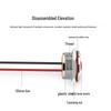 HUNJUN 22mm LED Waterproof Metal Indicator Light