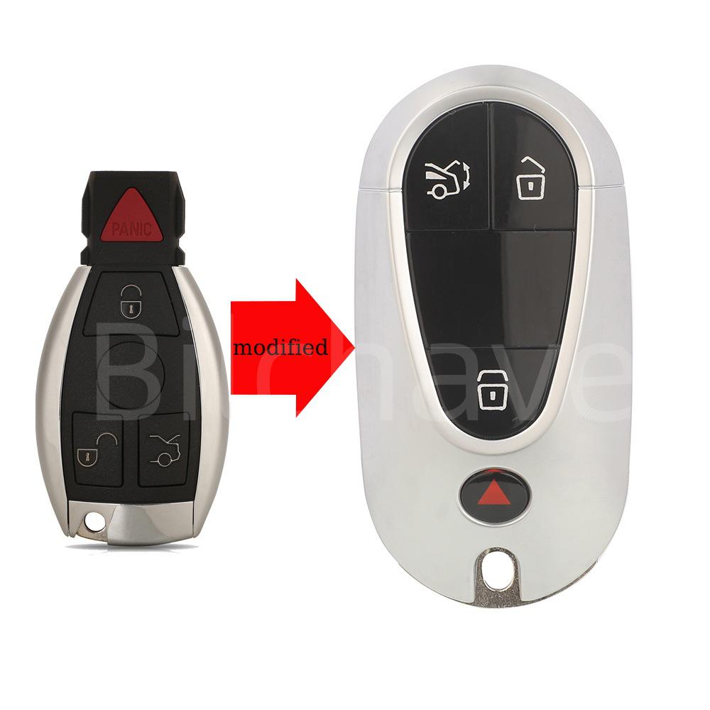 Mercedes BGA E/C/S Class 2/3/4 Button Key Shell Replacement