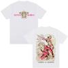 T-shirt Anime Jojo's Bizarre Adventure Giorno Giovanna Magliette Grafiche Manga Uomo Donna Abbigliamento Cotone Casual Magliette Oversize