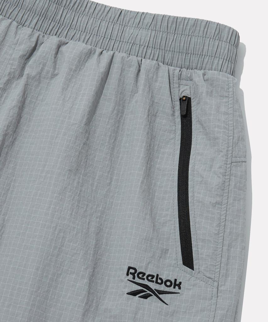REEBOK Grid Pattern Performance Shorts - Grey