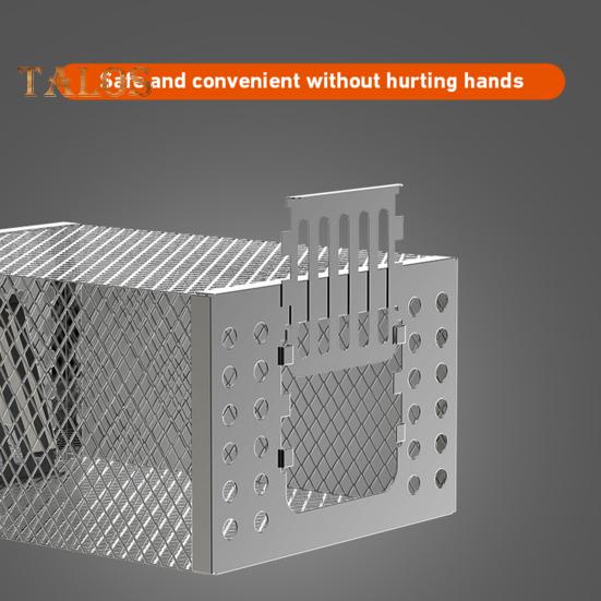 Automatic Continuous Mouse Trap Reusable Rat Trap Household Indoor Rodent Tool Ultra-Thin Lightweight High Sensitivity Safe Sliding Door Easy To Use