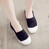 Women's Vulcanized Shoes 2024 Summer New Half Slippers Canvas Shoes Women Thin Style Student Versatile Casual Shoes