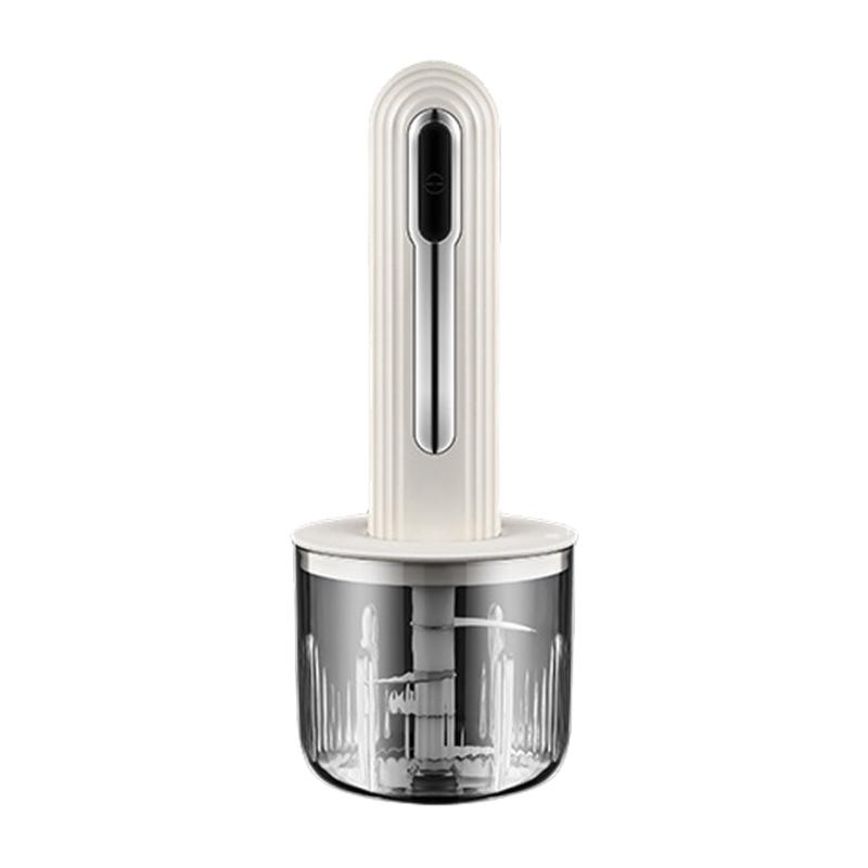 Portable USB Charging Food Processor Home Cooking Gadget Plastic Texture Suitable for Chopping Onions Garlic and More
