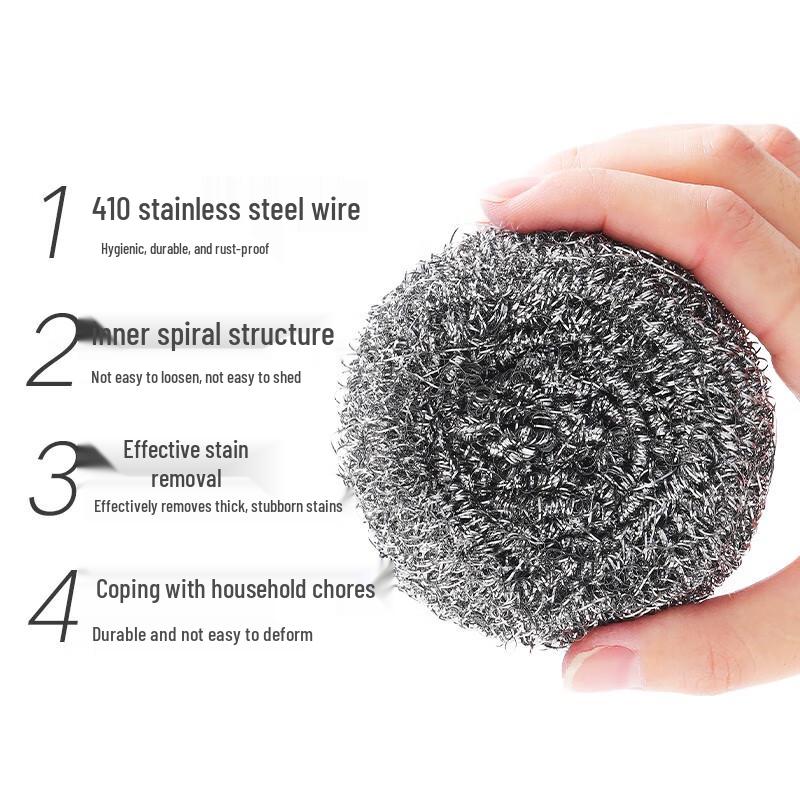 Stainless Steel Scourer Balls