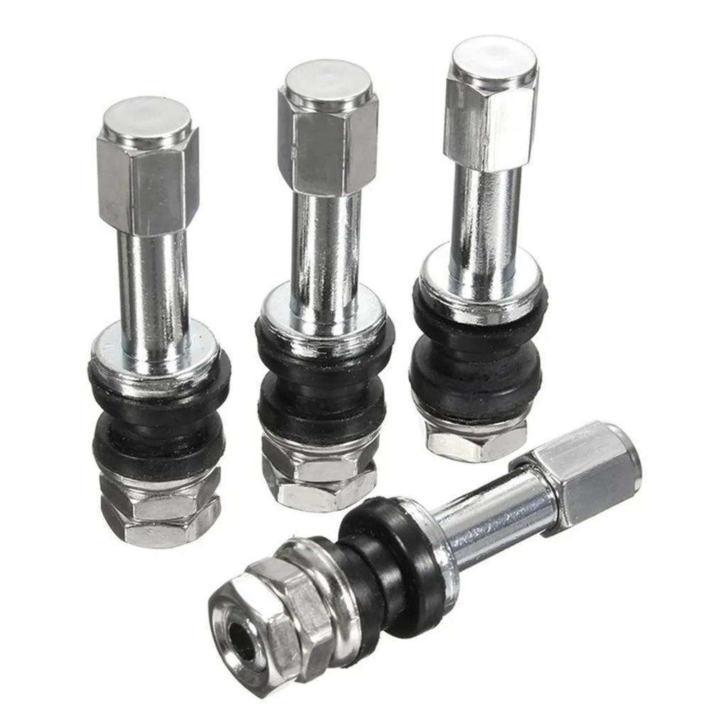 4 TR48e Bolt Screw  Tire  Stem For Car Truck Motorcycles Scooters Mopeds Rims Automotive Tire Professial Accessories