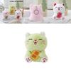 Cute Lucky Cat Stuffed Toy With Premium Plush For Home Decor And Collectors