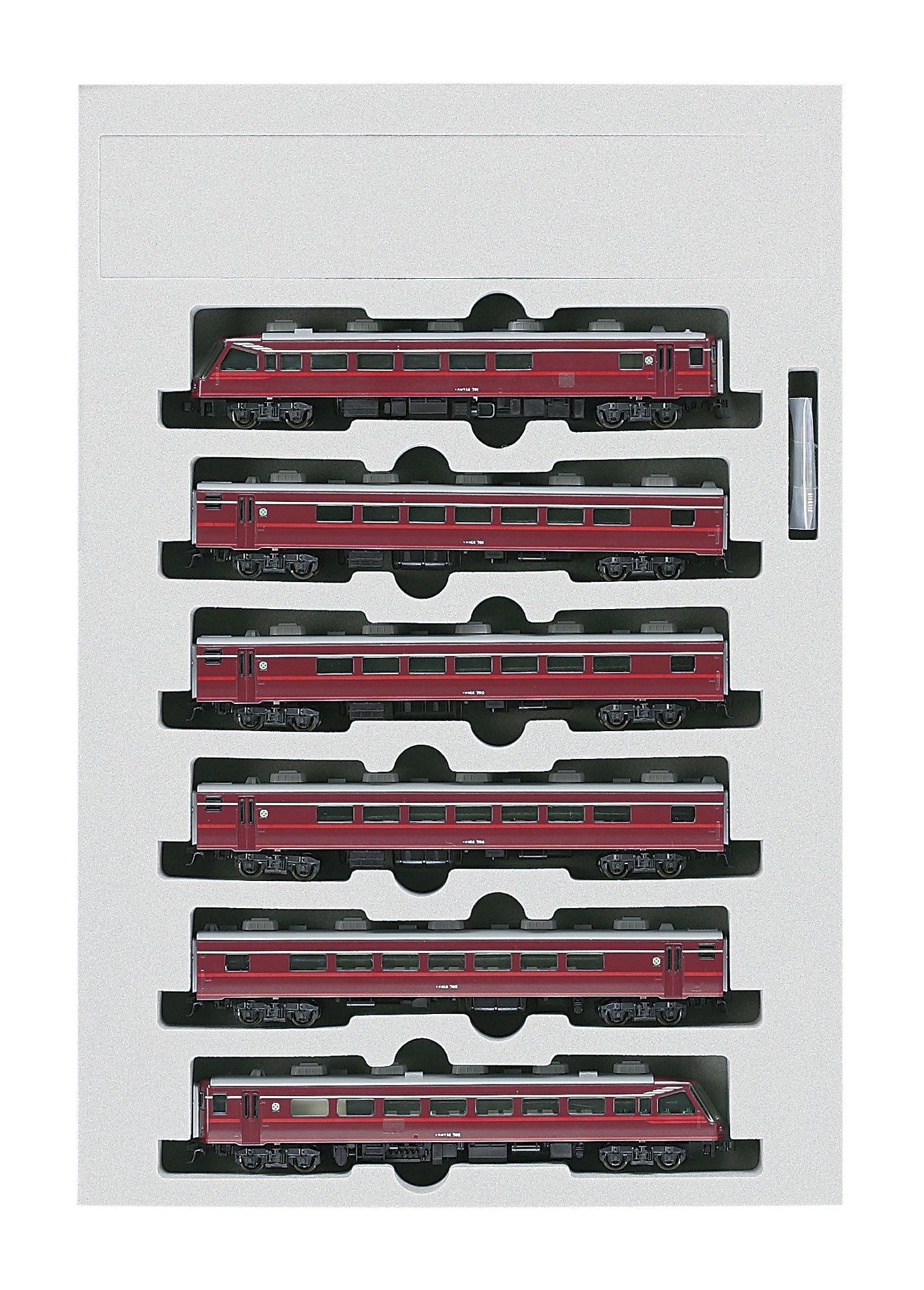 

KATO N Gauge 14 Series Clear Set Railway Model Passenger Car 6-Car 10-250