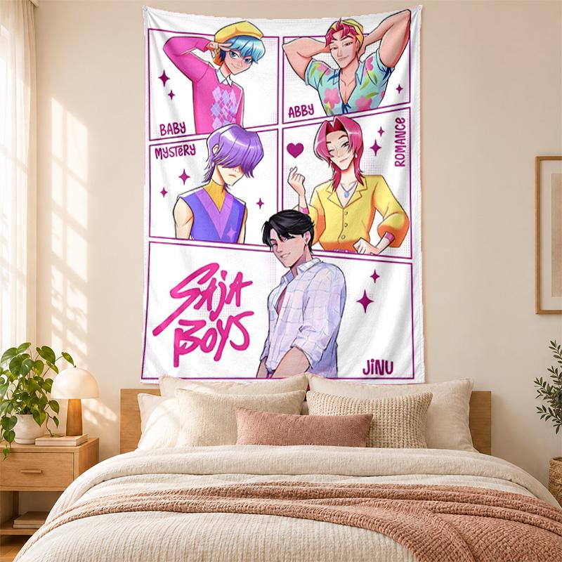 Kpop κυνηγοί δαιμόνων Ταπετσαρία υψηλής ποιότητας για διακόσμηση τοίχων σαλονιού, υπνοδωματίου, φοιτητικής εστίας ιδανική ως διακόσμηση τοίχου υπνοδωματίου ή δώρο διακοπών