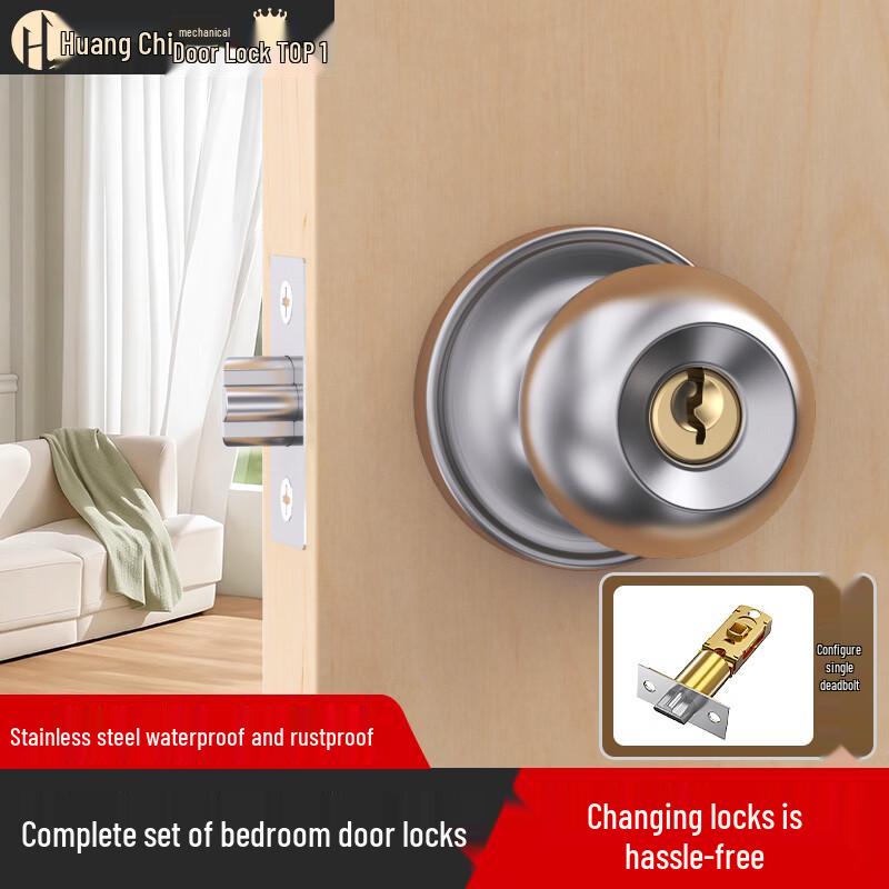Universal Stainless Steel Spherical Door Lock