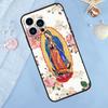 Virgin Mary Christian Phone Case For iPhone 13 11 12 14 15 16 Pro Max 7 8 Plus XR XS Max X Silicone Cover
