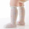 Summer Thin Baby Socks For Girls Cute Lightweight Breathable Mesh Mid-calf Sock 0-5Years Girls Ruffle Bow Princess Kids Socks