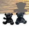 Bear Black Doll Plush Toy Doll Fashion Photo Props Home Decoration Gift Children