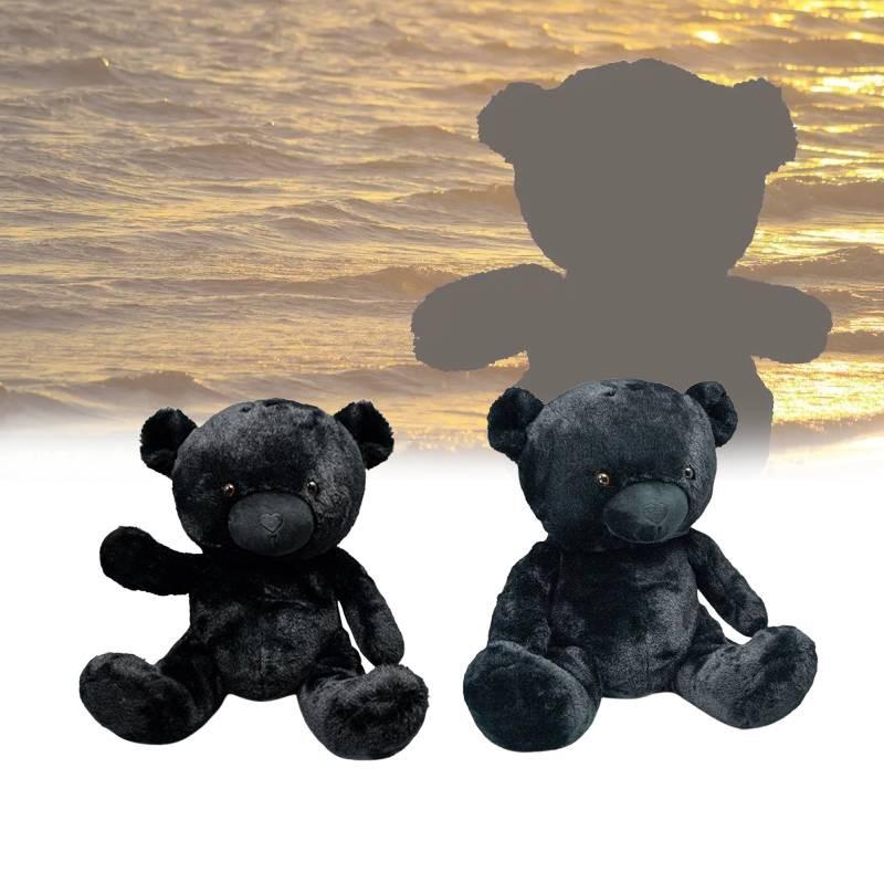 Bear Black Doll Plush Toy Doll Fashion Photo Props Home Decoration Gift Children