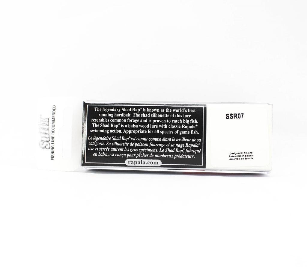 Rapala Shallow Shad Rap Floating Lure SSR07/FP (4601)