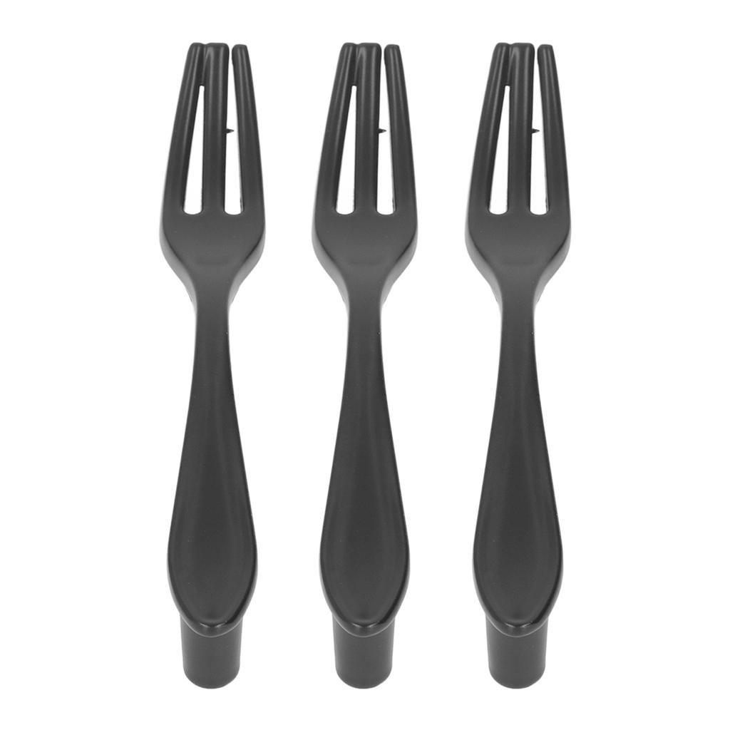 3er Set Türgriffe Verdickte Besteck-Geschirr-förmige Schrankgriffe für Schublade Kleiderschrank Bücherregale