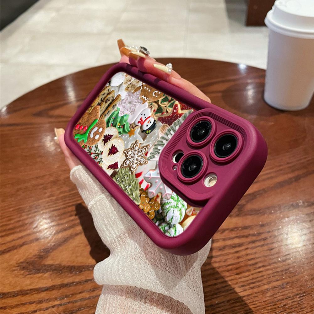 

Чехлы для телефонов Ae107 Happy New Year Christmas для Samsung M54 A72 M23 Moto G30 Google Pixel 9 OnePlus 11 Infinix Tecno Angel Eye Ladder Защитный чехол itel P55 5G