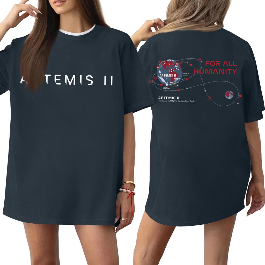 Women's Casual Printed T-Shirt Round Neck Pullover Short Sleeve Top