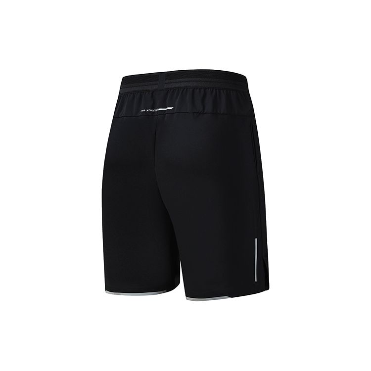 FILA Athletics Solid Logo Running Fitness Shorts Men shorts Deep-Black A11M232802F-BK