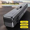 Large Capacity Hard Shell Fishing Gear Storage Bag with Lure, Hook, and Bait Compartments