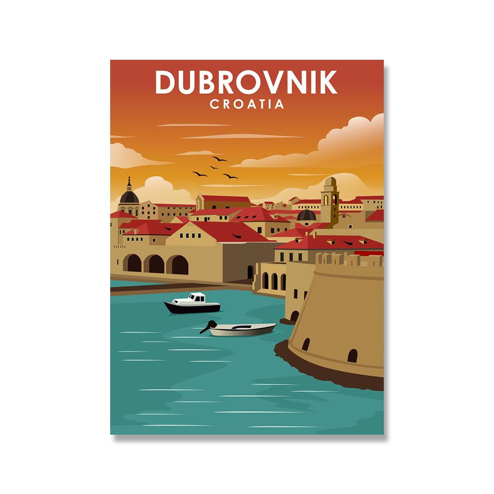 Venice Berlin Houston Travel Canvas Painting Sydney Wall Art Nordic Posters and Prints Wall Pictures for Living Room Decor