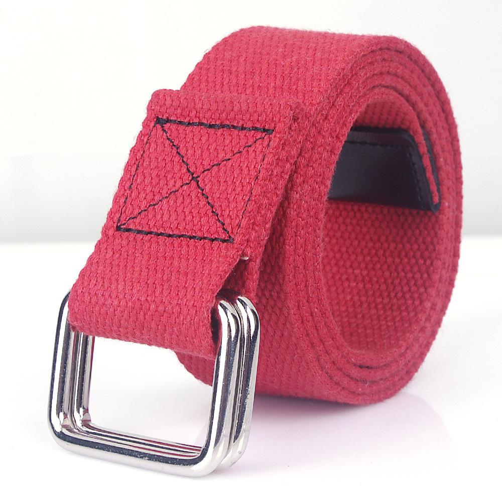 Nieuwe Tactische Canvas Riem Mannen Riemen Metalen Gesp Webbing Riemen voor Mannen Canvas Nylon Hoge Kwaliteit Band Casual Sport Studenten 110cm pink