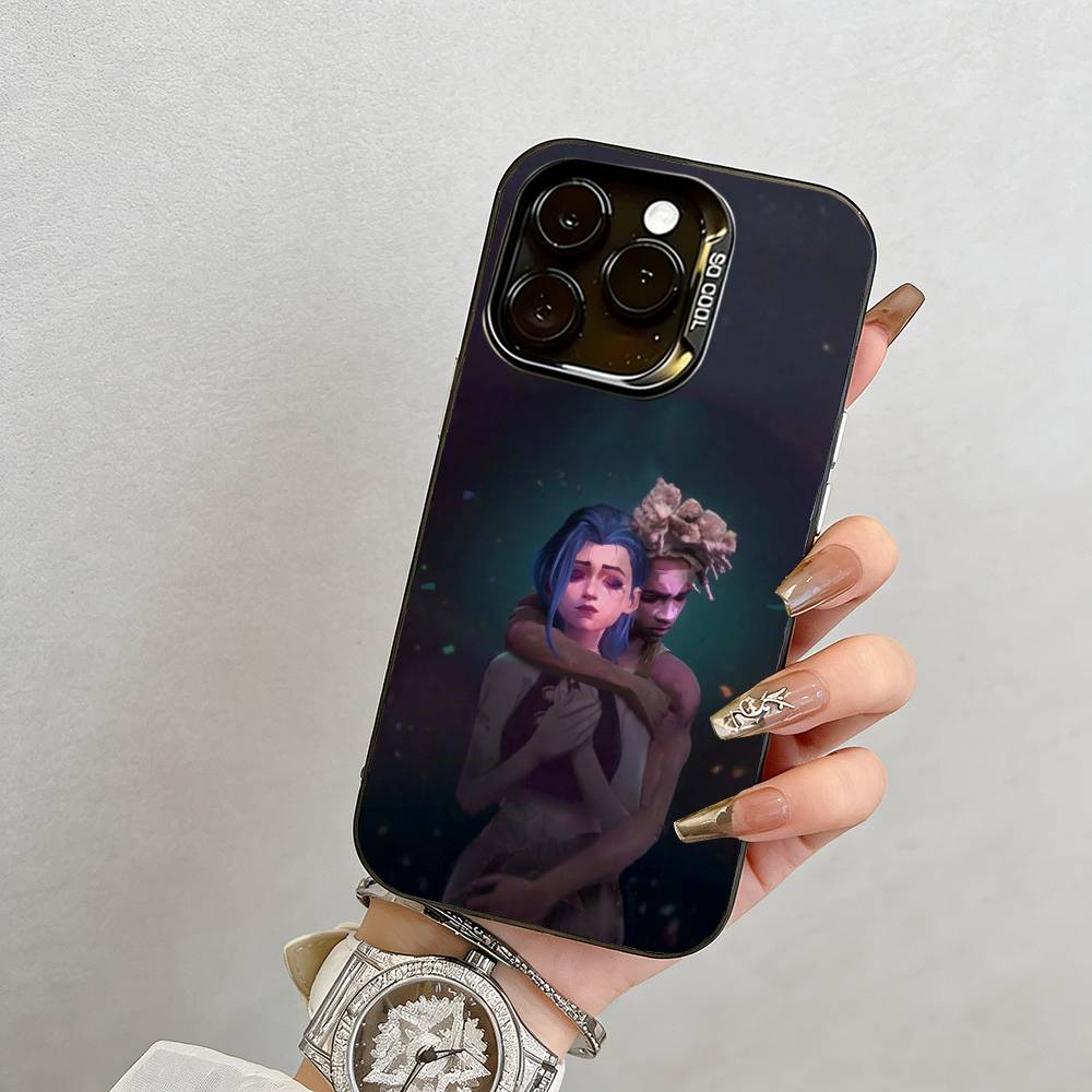 

Time Assassin Ekko Phone Case For iPhone 17,16,15,14,13,12,11 Plus,Pro Max,XS,Colorful Silver Phone case Funda Cover iPhone16e