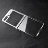 Z Flip6 mobile phone case all-inclusive hinge smooth and transparent, suitable for Samsung w25flip protective case PC folding screen
