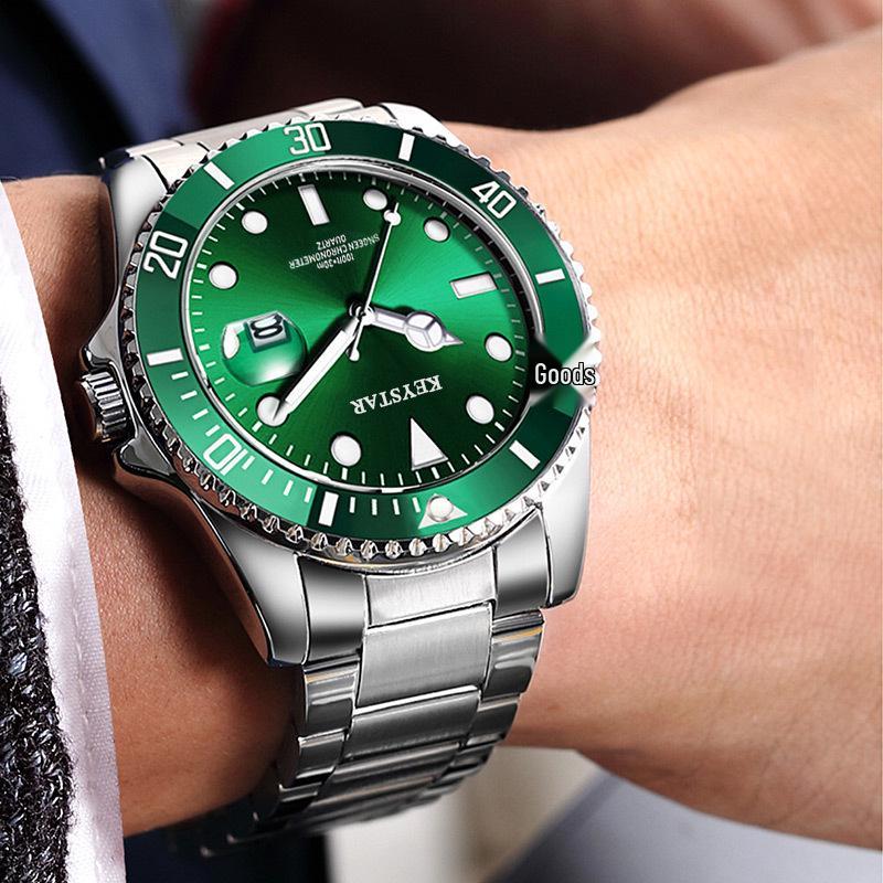 TMFPQ Automatic Waterproof Stainless Steel Men's Luminous Watch