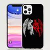 Angel Wings Devil Bad Phone Case For iPhone 17 Air 16 15 Plus 11 14 Pro Max 13 Mini 12 7 8 + SE Pattern Art Customized Cover 17