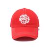 ODDBALLS CLUB Basic Ball Cap Red