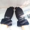 Ladies' Gloves That Can Touch the Screen in Autumn and Winter, Windproof and Cold Proof, and Outdoor Plush Warm Finger Gloves