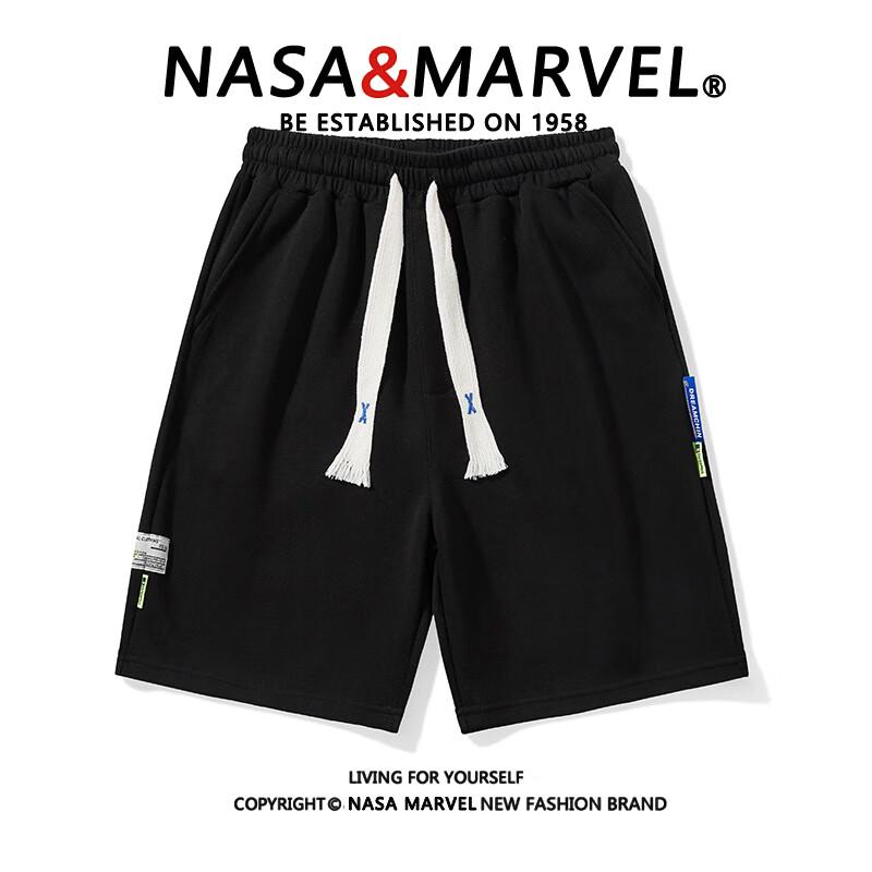NASA MARVEL Унисекс Эластичный Пояс На Шнурке Повседневные Летние Шорты L
