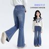 Tutu Little Elephant Girls' Soft Denim Flare Pants