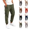 Jungen Cargo Jogginghosen mit Mehreren Taschen Farbe Lässige Hosen für den Alltag