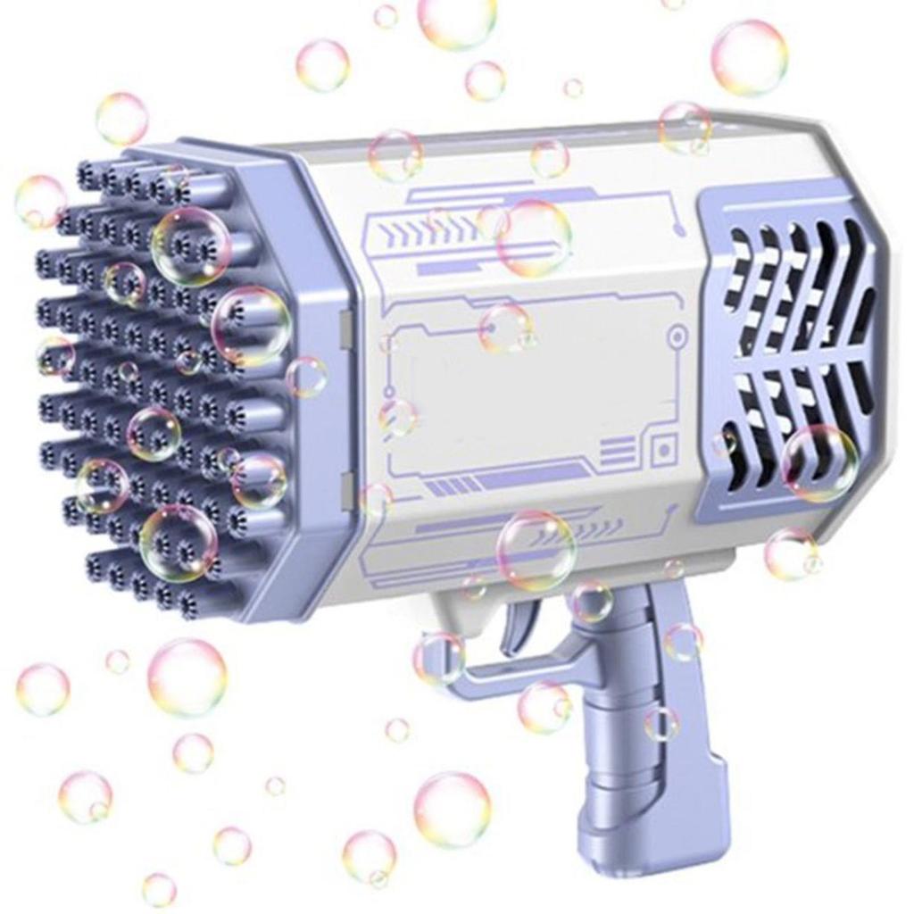 69 Löcher Ausgang Elektrische Seifenblasenmaschine Handgehaltene Seifenblasenpistole Wiederaufladbar