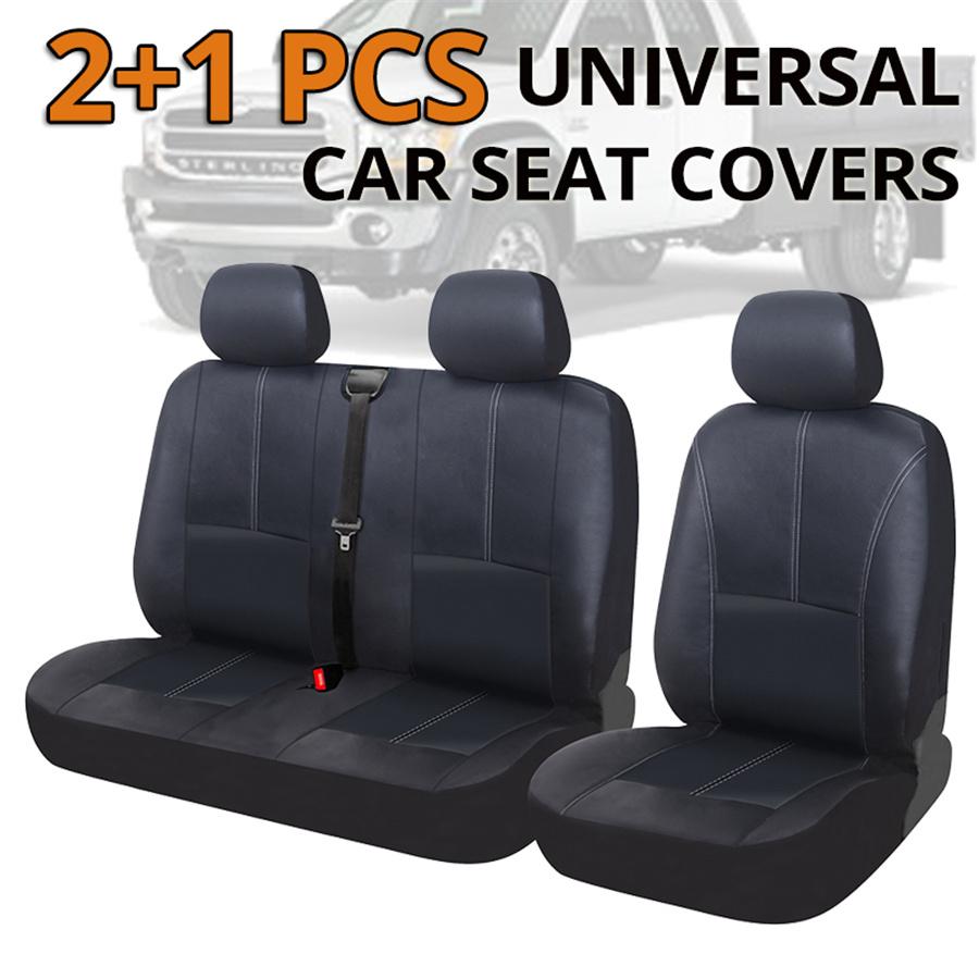 Leather Car Seat Covers 2+1 Set Waterproof