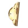 2pcs Brass Small Brass Hinge Copper Embossing Folding Hinge Vintage Antique Hinge  Drawer