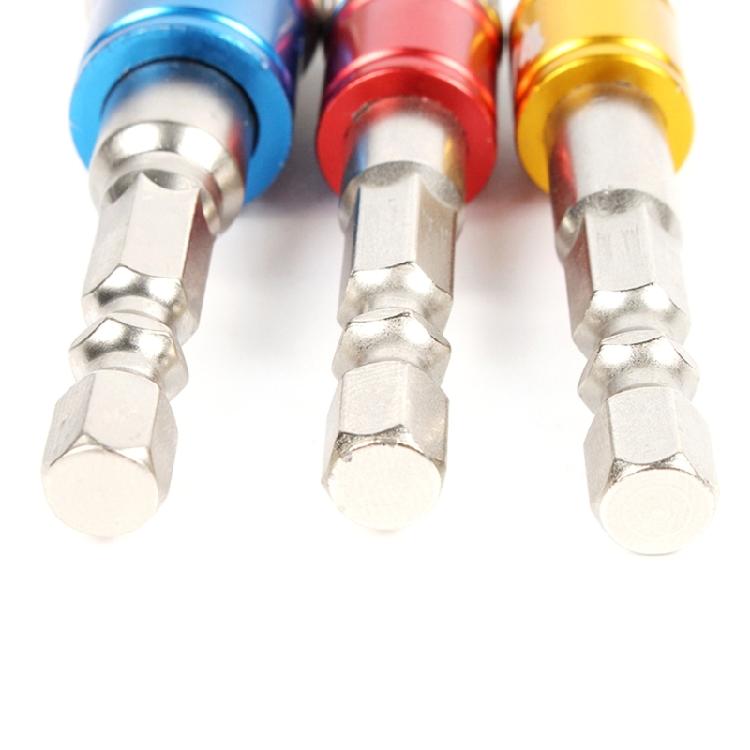 1/4in 3/8in 1/2in Stecknussadapter Verlängerung Vierkant-Stecknussadapter Stecknuss zu Bohradapter Bohrerbit Bohrerverlängerungsbit