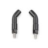 For Harley Davidson Iron Motorbike Mirror Stem Extenders  1200 XL1200NS 2018-  Aluminum Black