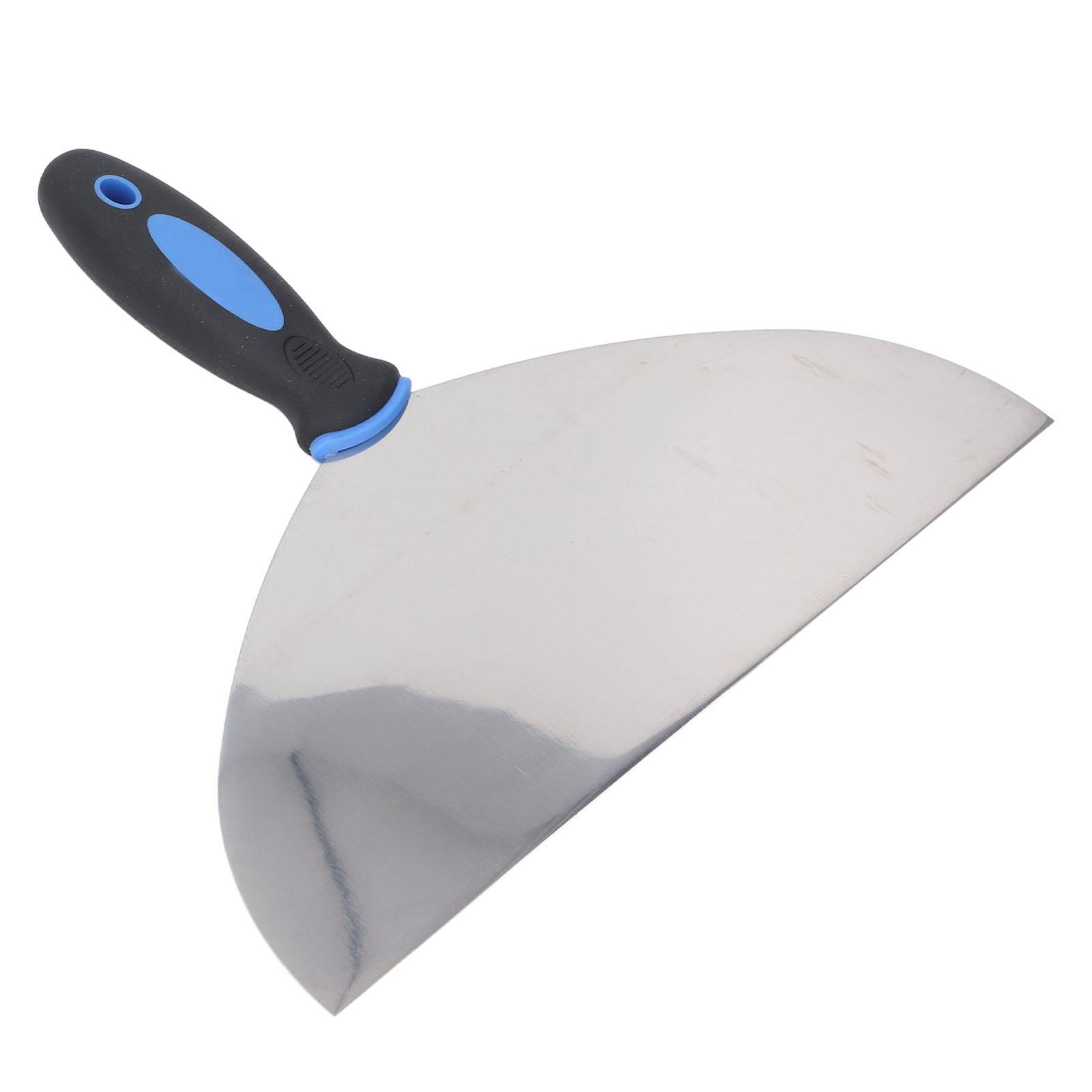 

Stainless Steel Putty Scraper Wallpaper Paint Decals Plaster Scraper with Hanging Hole for Drywall