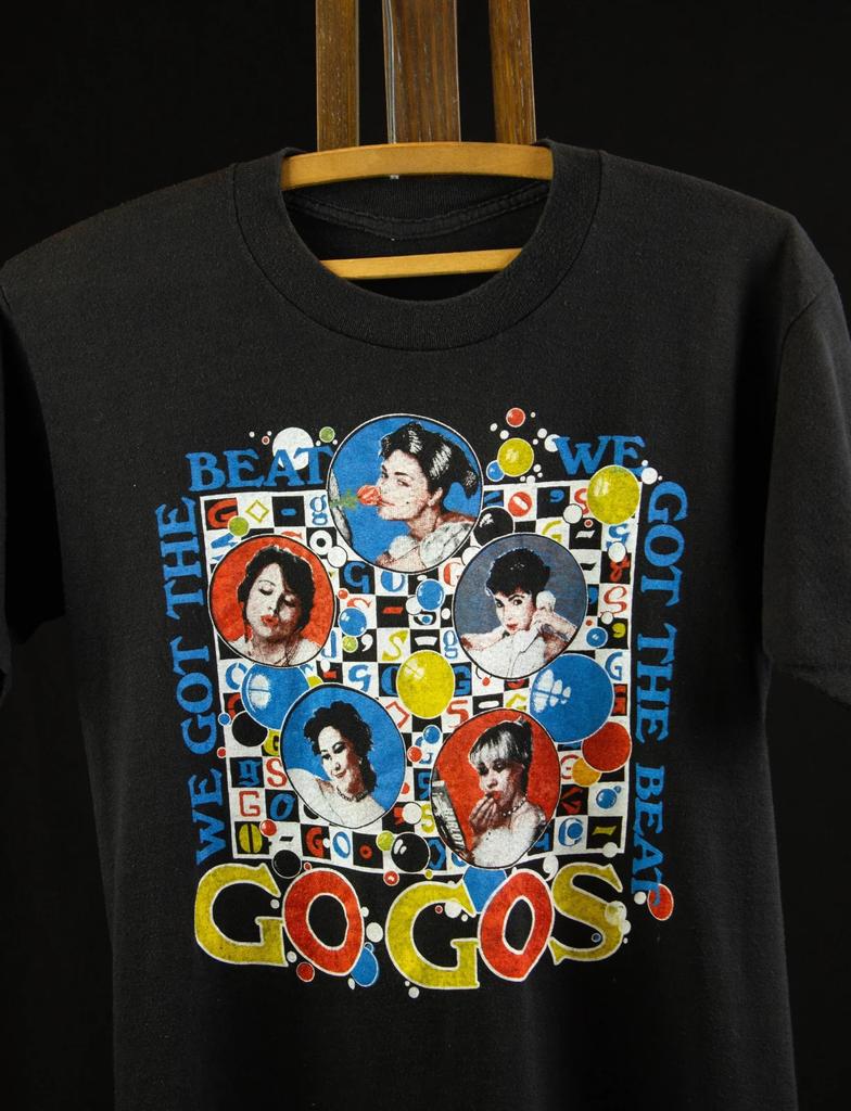 The Go-Go's Concert T Shirt 80s We Got The Beat Black S-5XL CL405