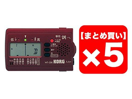 

Набор для исследования тюнера KORG koto из 5 шт. [Оптовая закупка] WT-30K