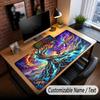 Tree of Life Theme Custom Mouse Pad Personalized With Name Text Customized Desk Mat For Office Home Decor