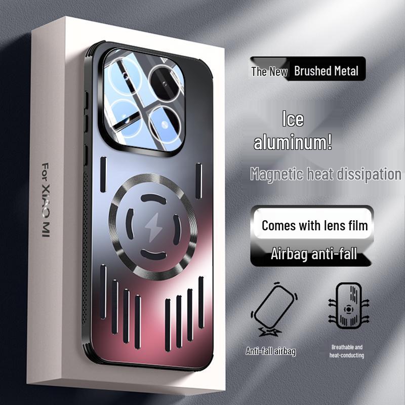 Xiaomi17 Pro Max Aluminum Lens Protective Case - Full Coverage, Anti-Fall Design