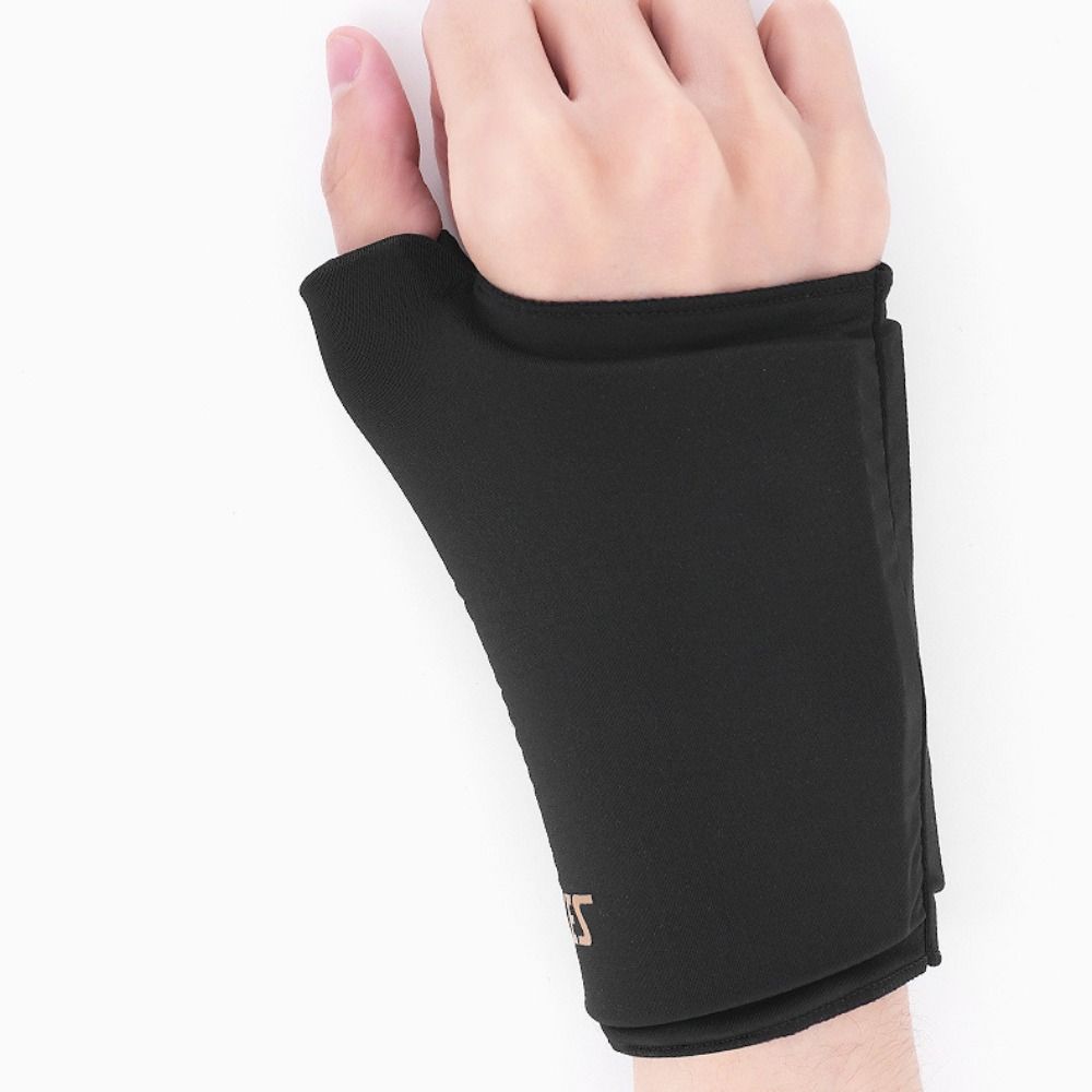 Adjustable Protective Immobilizer For Thumb Black Sports Wristband New Splint Fractures  Men Women