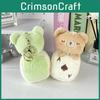 Adorable Animal Plush Key Holder With Short Plush Material For Teen Gifts