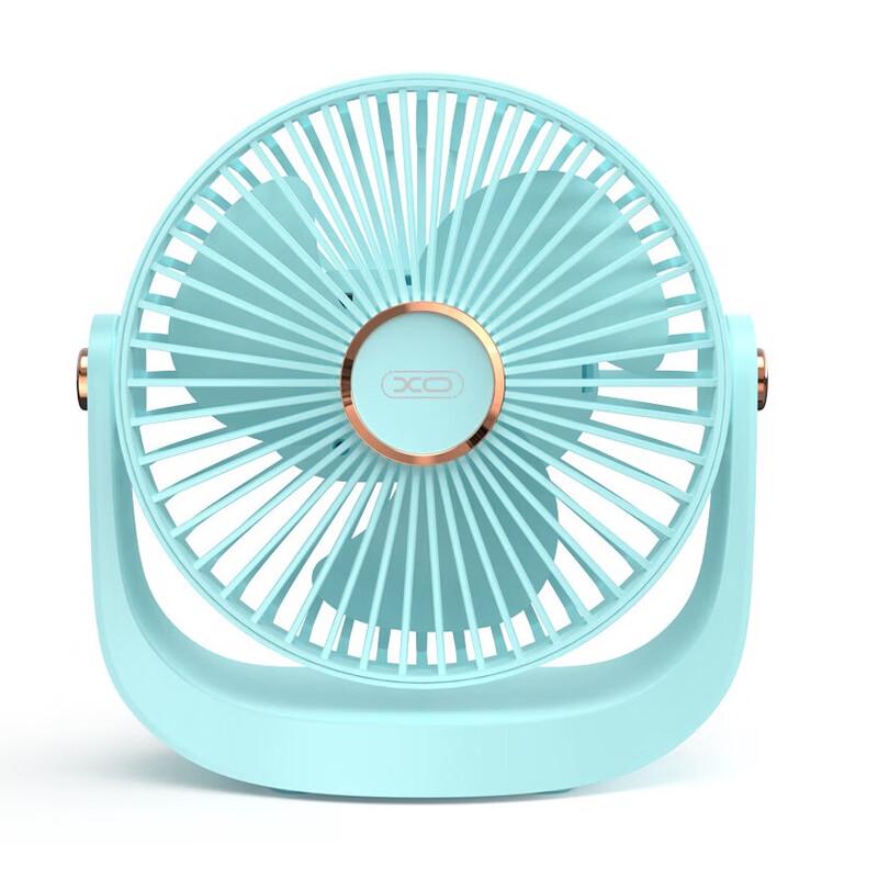 XOXO-MF101 Adjustable Desktop Fan with LED Light зелёный