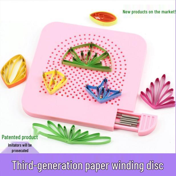 Third Gen Quilling Coiling Tool & Paper Wrapping Plate
